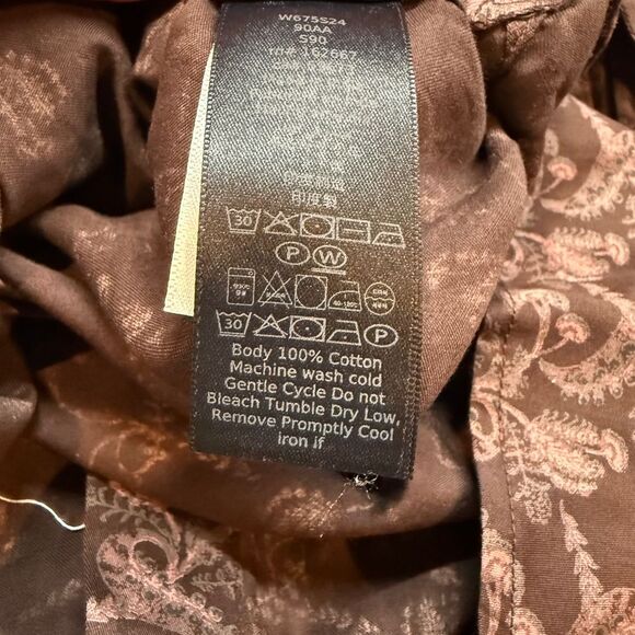 JOHN VARVATOS NWT Ross Floral Print Button Up Casual‎ Long Sleeve Shirt Size XL - Picture 5 of 6